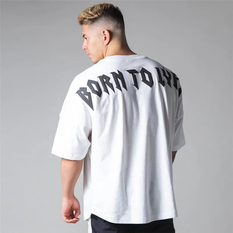 Born To Lyft Print Cotton T-shirt