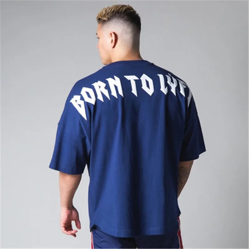 Born To Lyft Print Cotton T-shirt – xroder