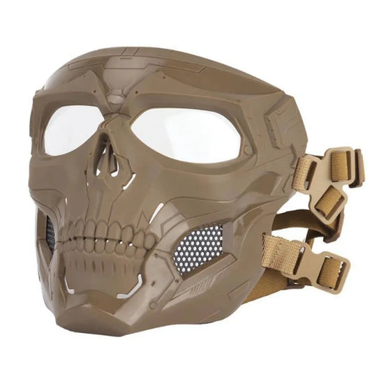Motorcycle Riding Windproof Camo Skull