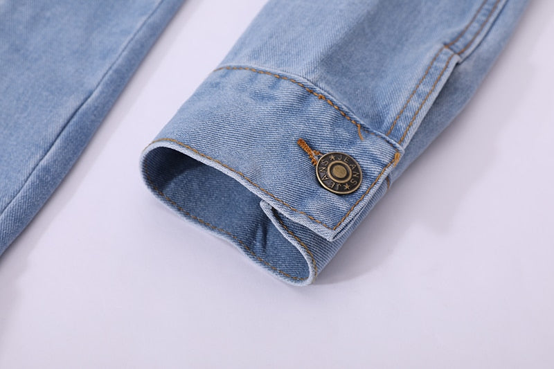 H D Logo Denim Jacket