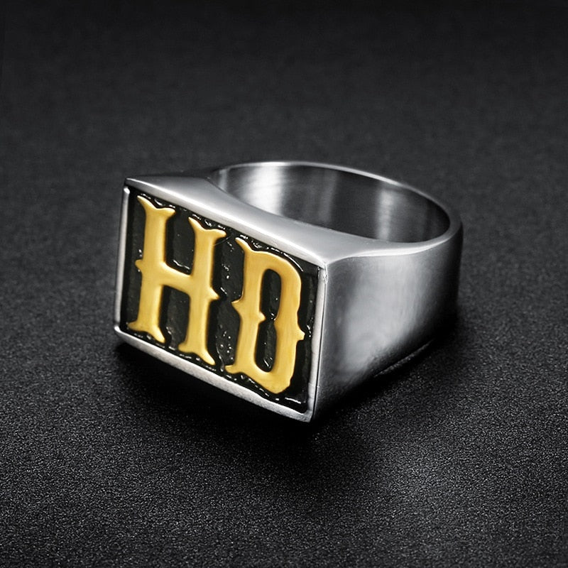 HD Titanium Steel Rings for Riders