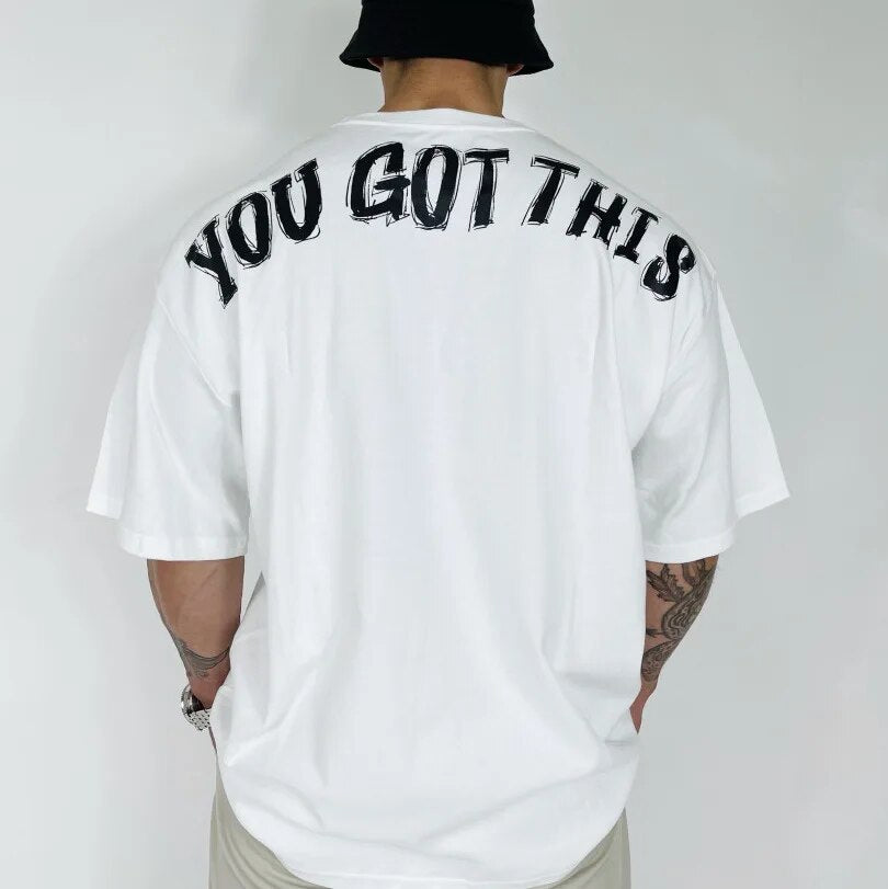 You Got This Print Cotton T-shirt