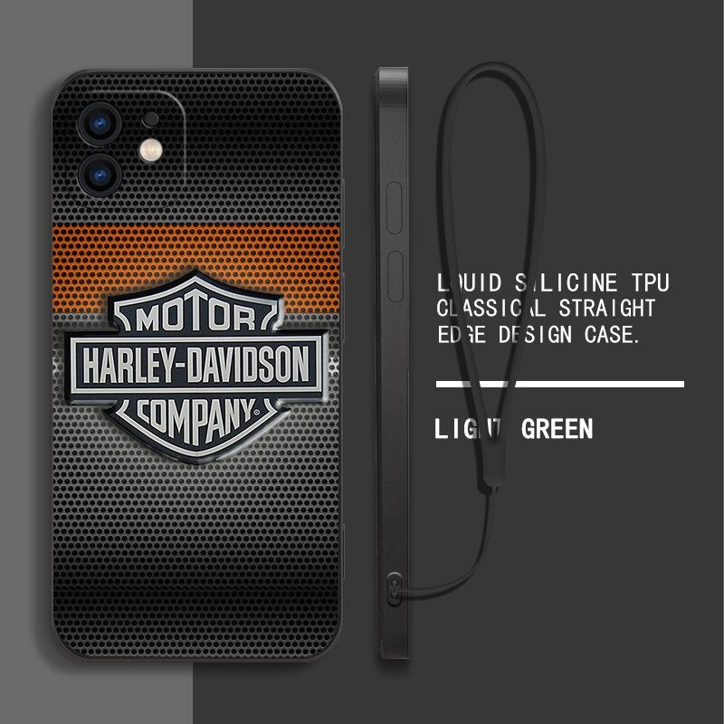 Motorcycle H D Print Phone Case For iPhone All Models