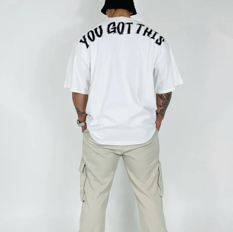 You Got This Print Cotton T-shirt