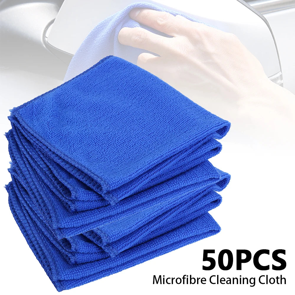 Lint Free Microfiber Cleaning Towel Cloths Reusable