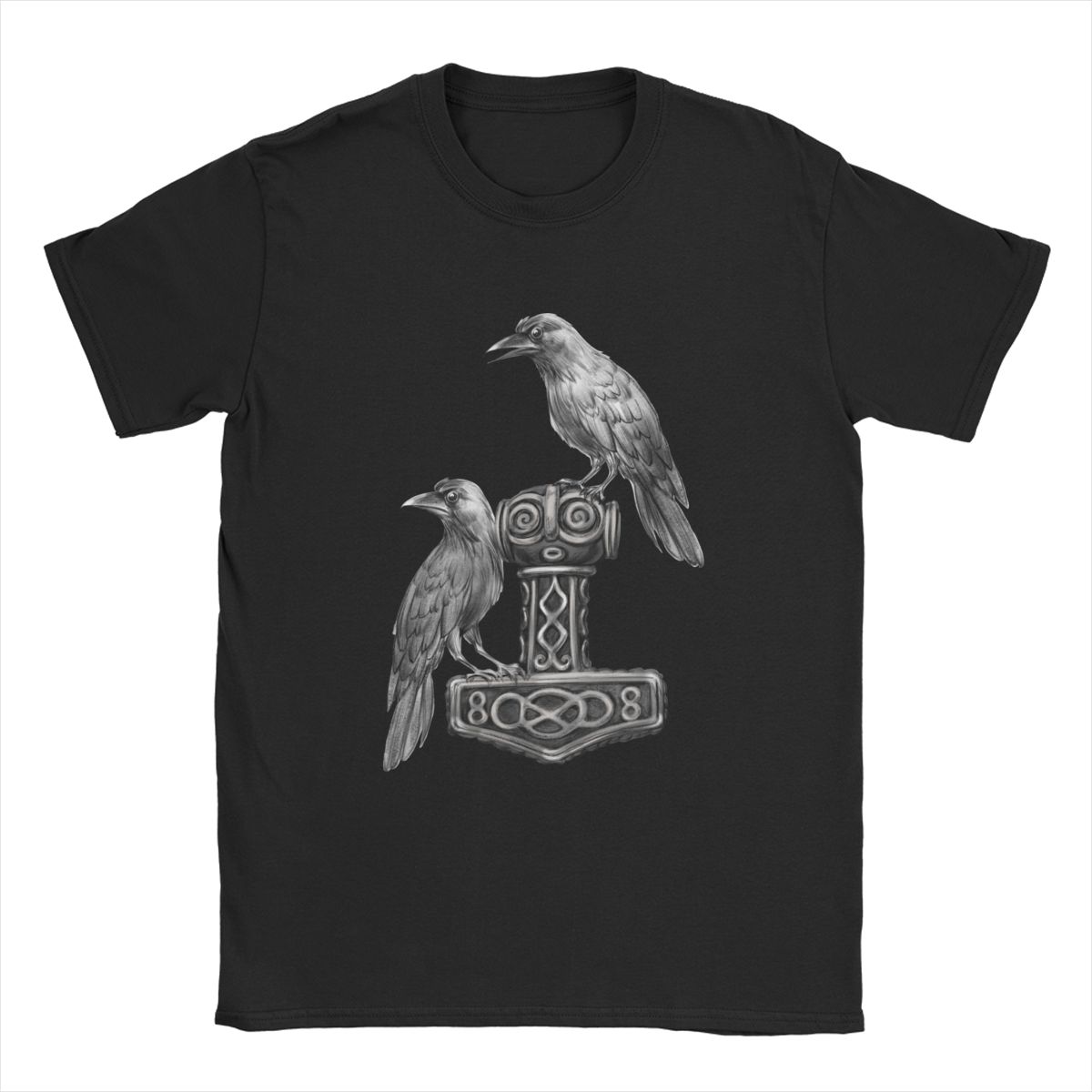 Thor Hammer Mjolnir Cotton T Shirts