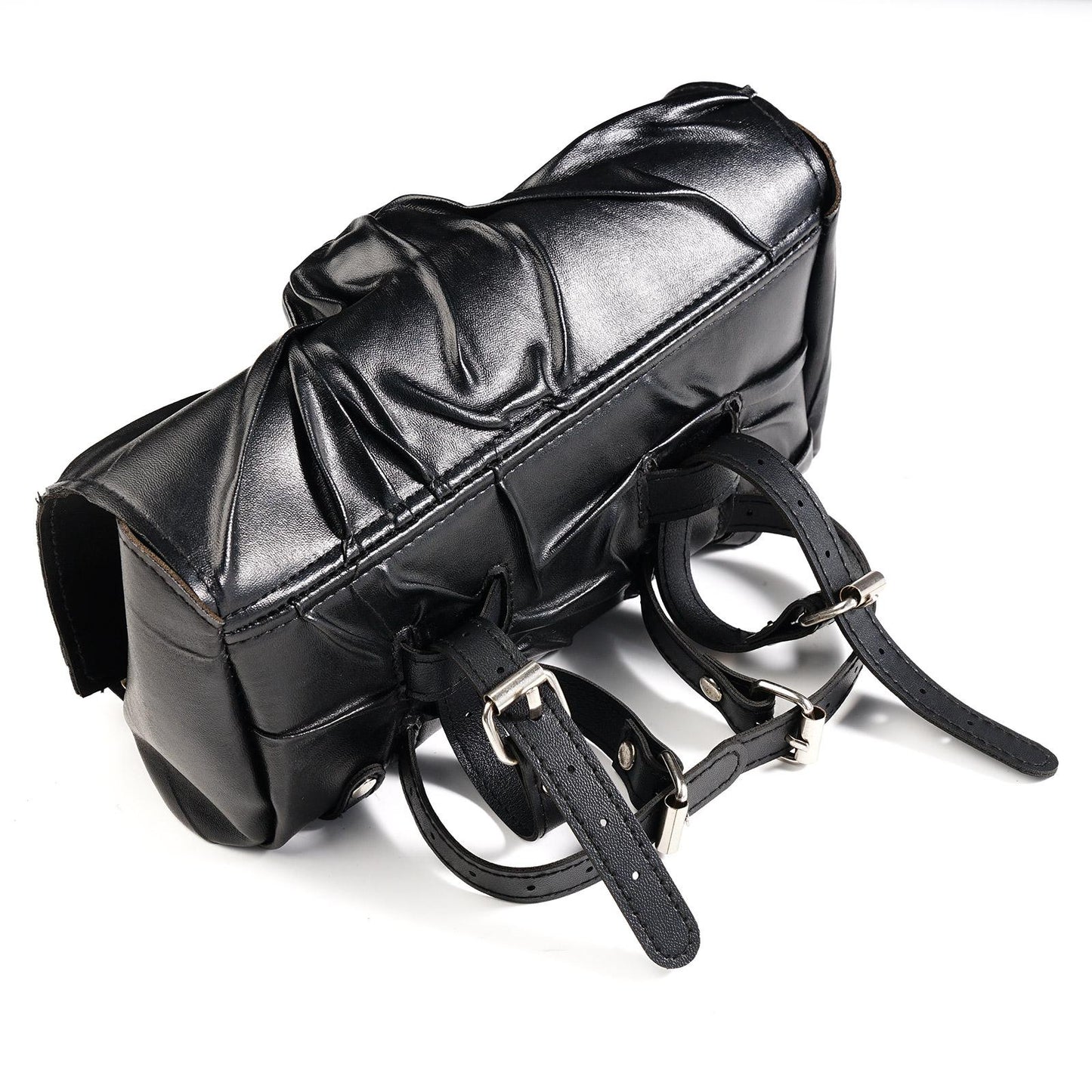 Skull Motorcycle Fork Saddle Bag