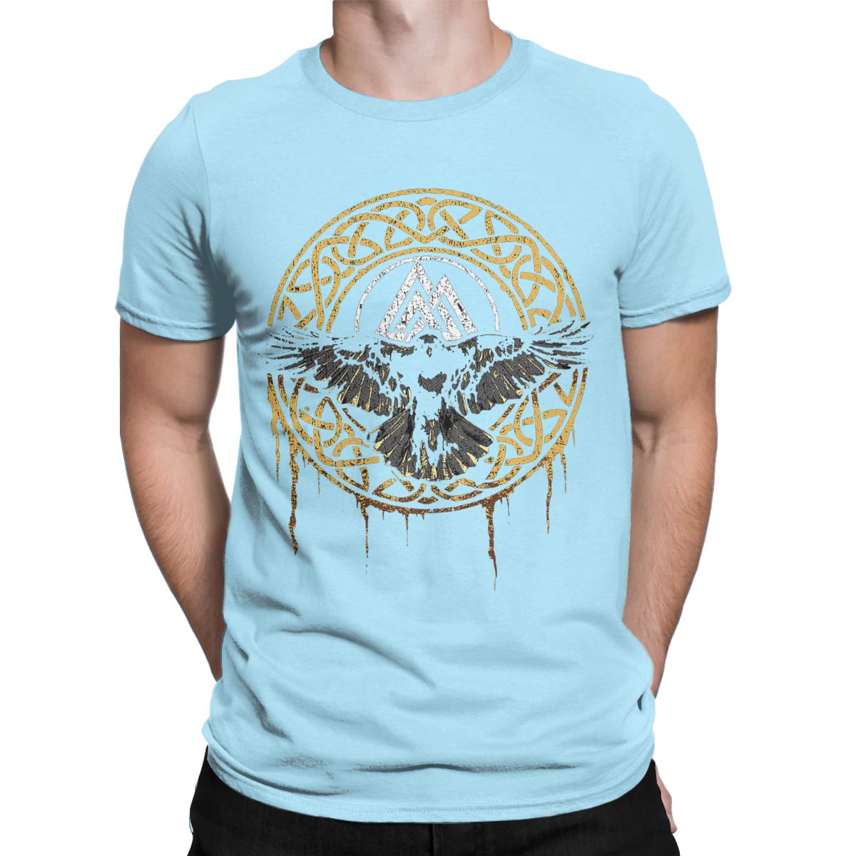 Viking Raven Valhalla Norse Mythology Odins T Shirts