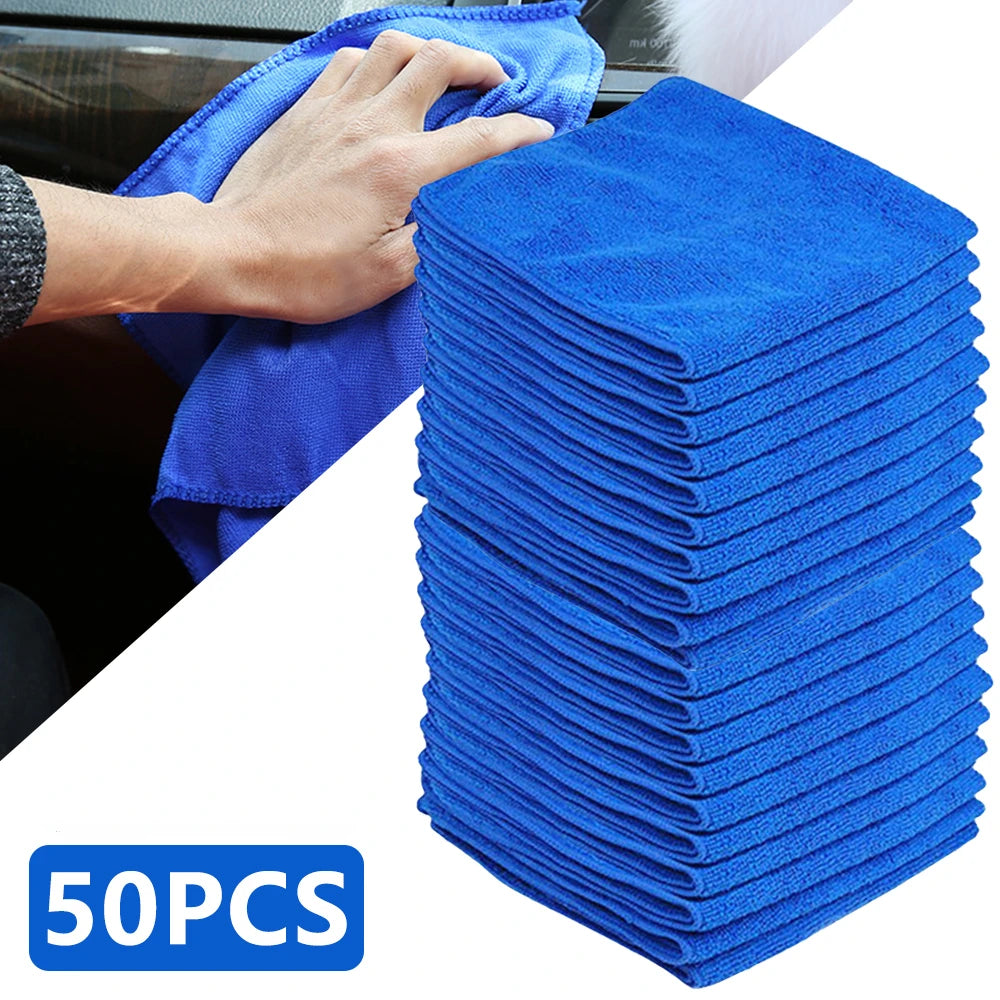 Lint Free Microfiber Cleaning Towel Cloths Reusable