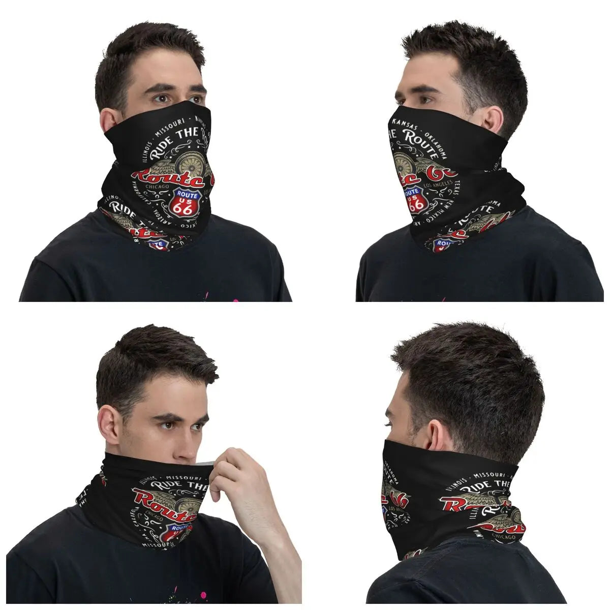 Ride The Route 66 Bandana