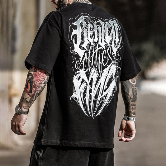 Black Gangster Apparel Design T-Shirt