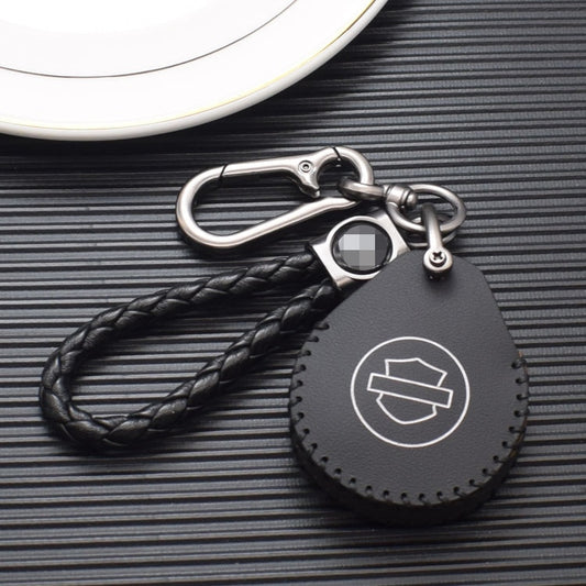 Handmade Genuine Leather Smart Key Case for H D Motorcycles
