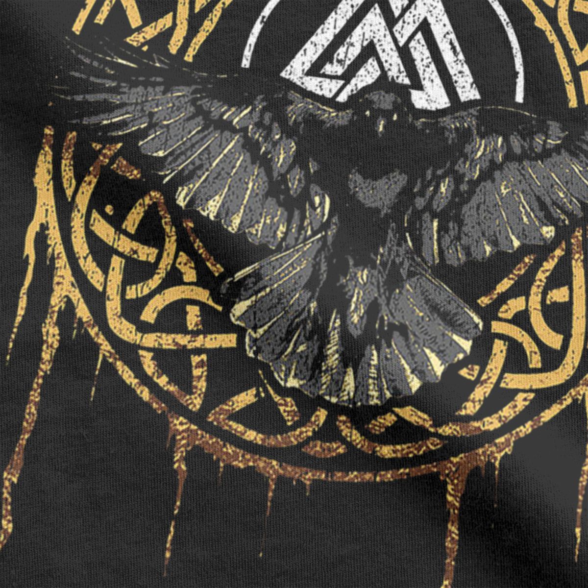 Viking Raven Valhalla Norse Mythology Odins T Shirts