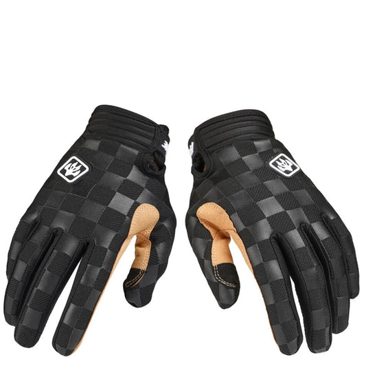 Retro Look Motorcycle Gloves
