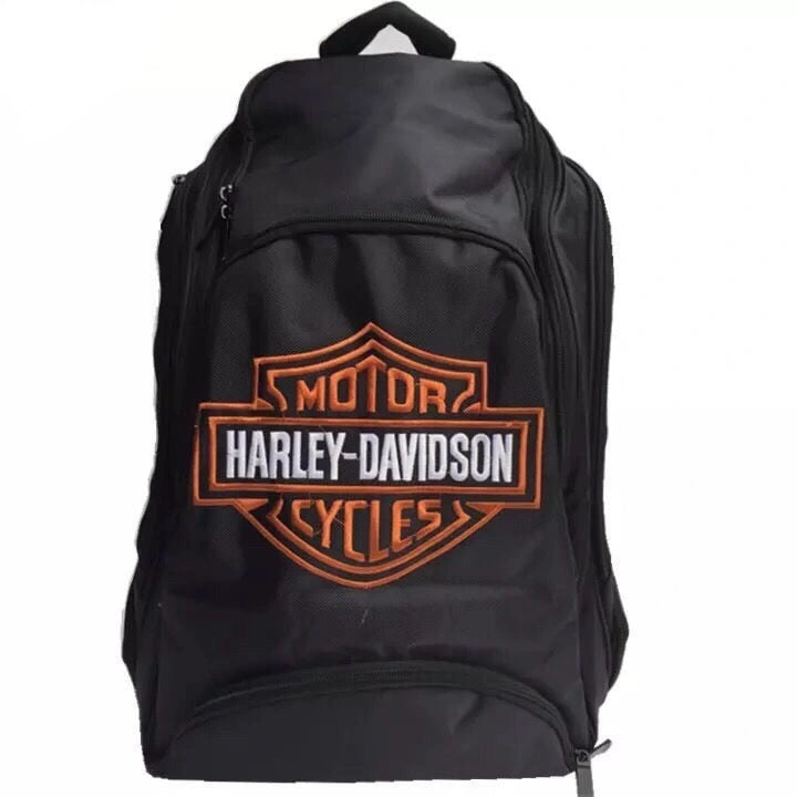 H D Embroidery Engraved Logo Backpack