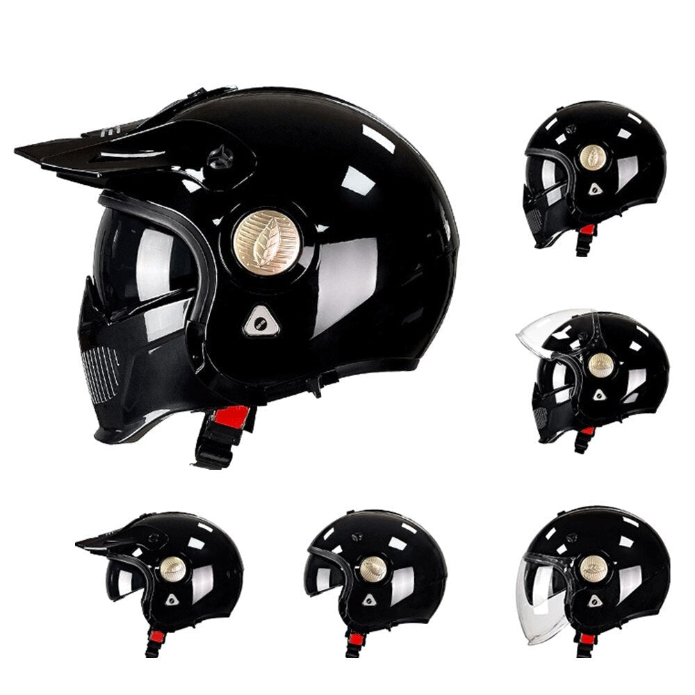 Open Full Face Helmet Detachable Helmet