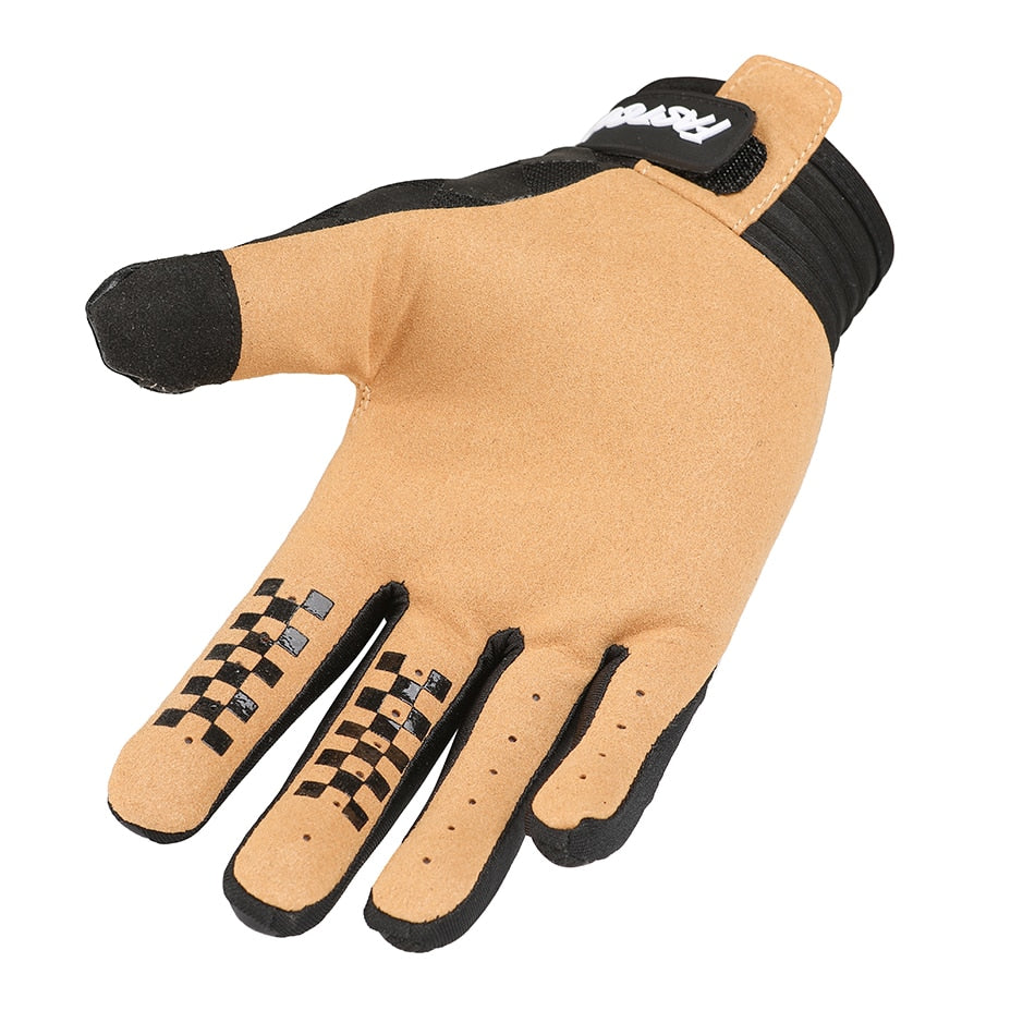 Retro Look Motorcycle Gloves