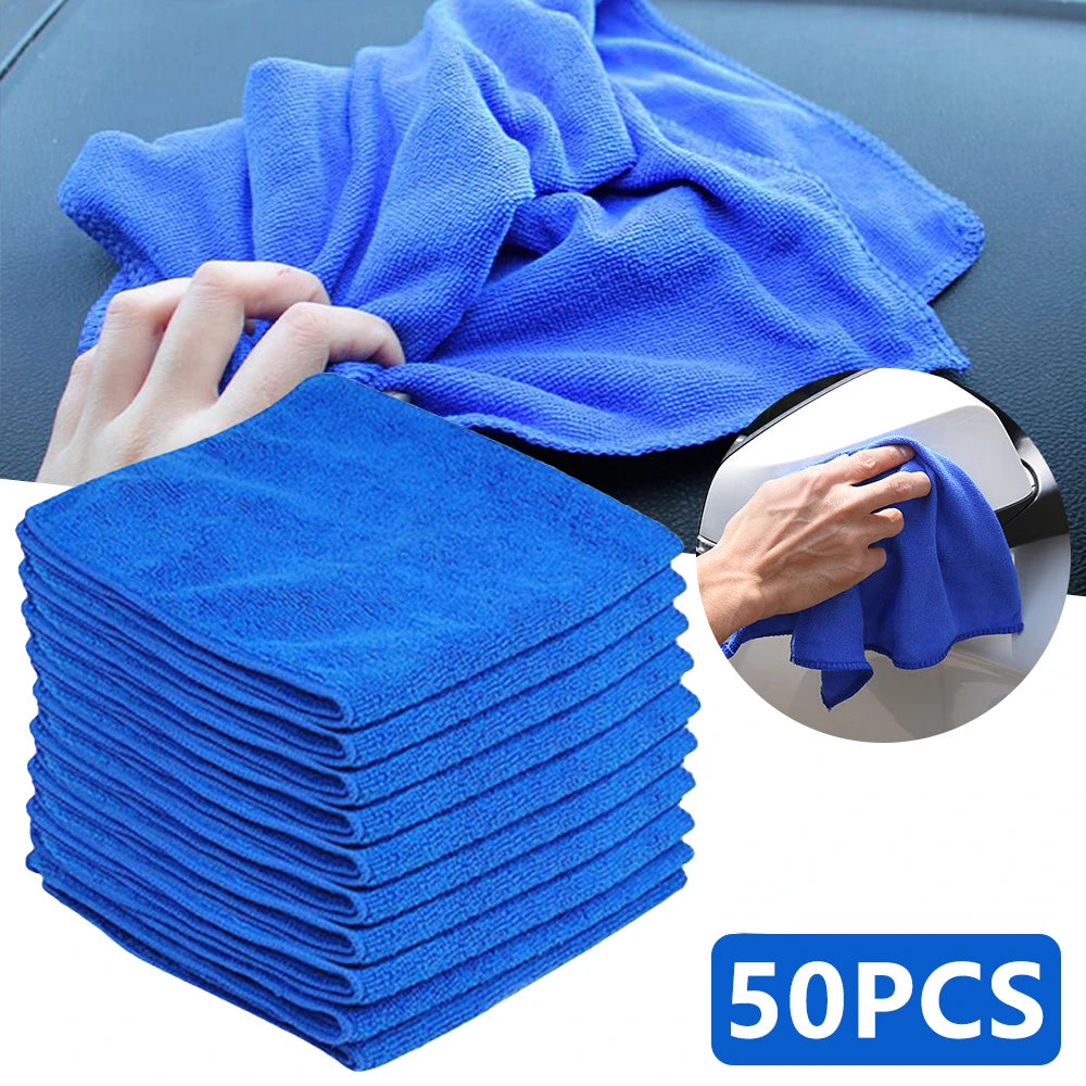 Lint Free Microfiber Cleaning Towel Cloths Reusable