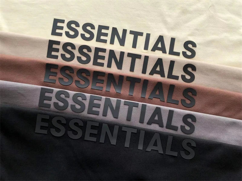 Oversized Essentials 3D Letter Logo T Shirt