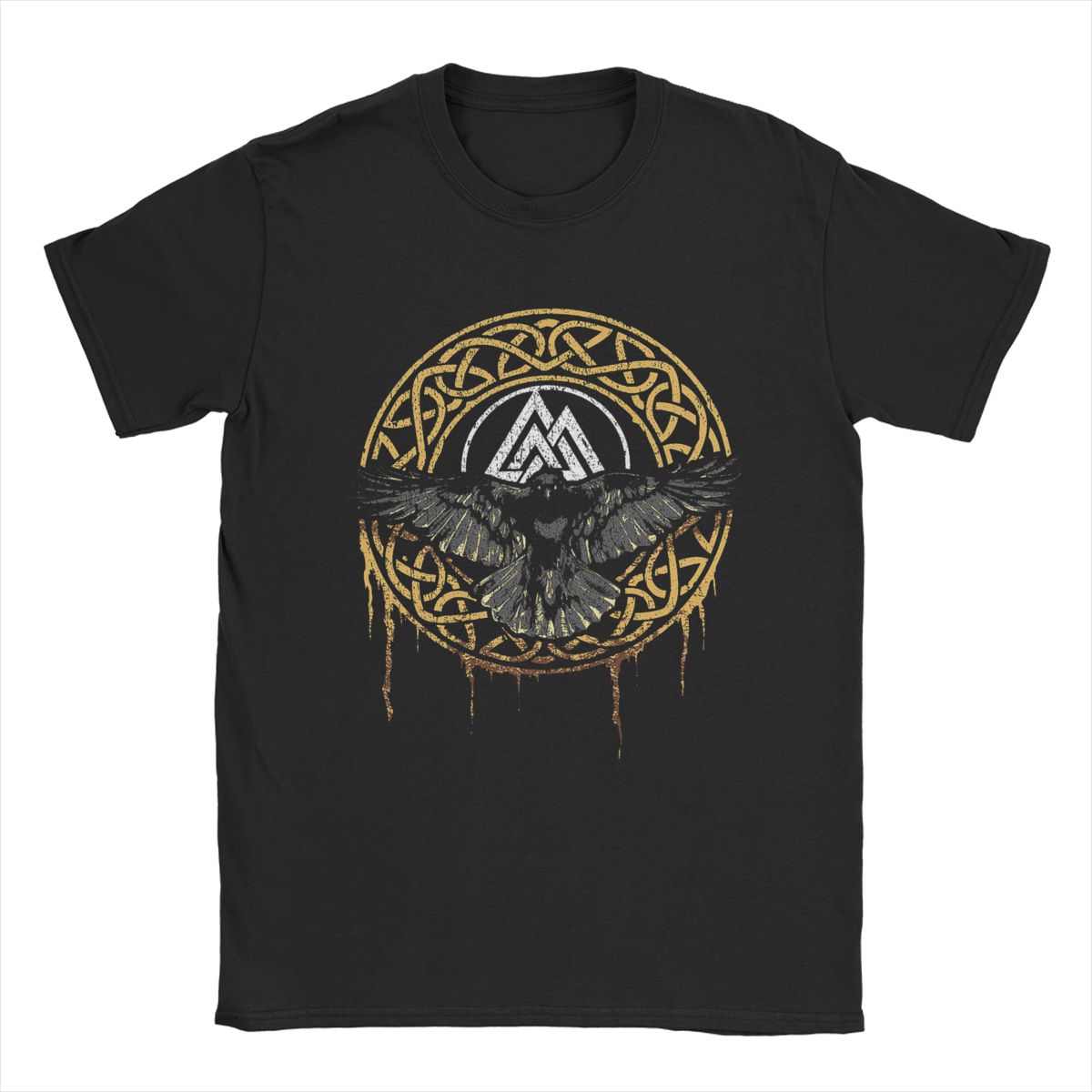 Viking Raven Valhalla Norse Mythology Odins T Shirts