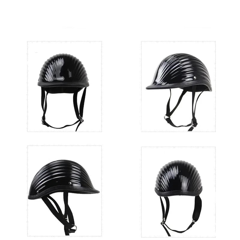 Classic Open Face Motorcycle Helmet