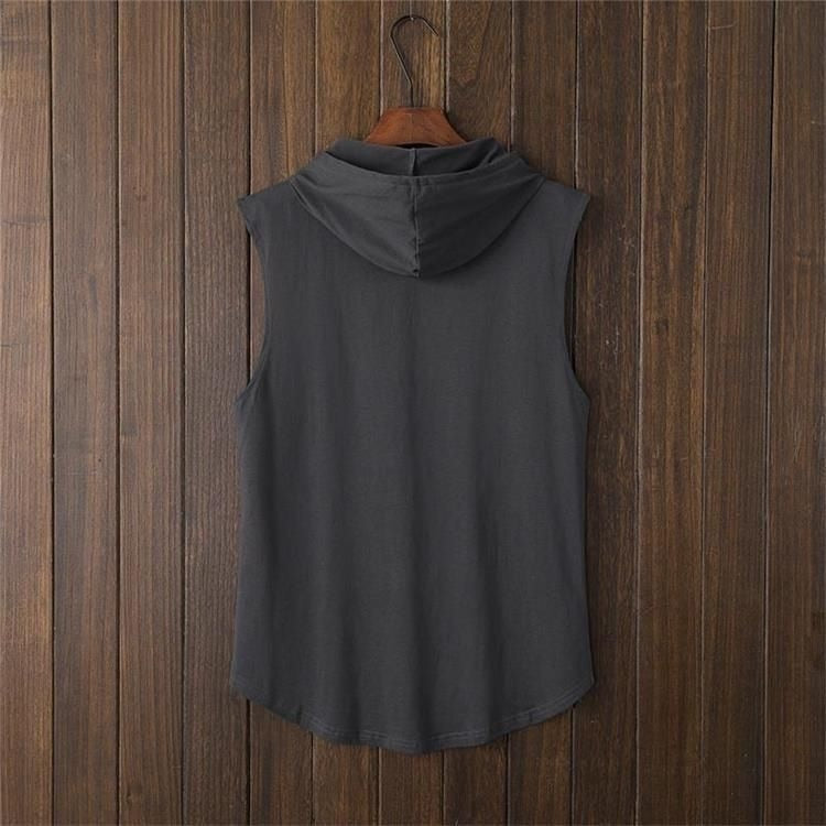 H D Logo Hooded Tank Top Shirt