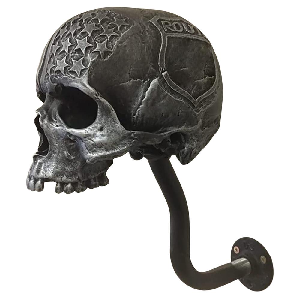 Motorcycle Skull Helmet Holder