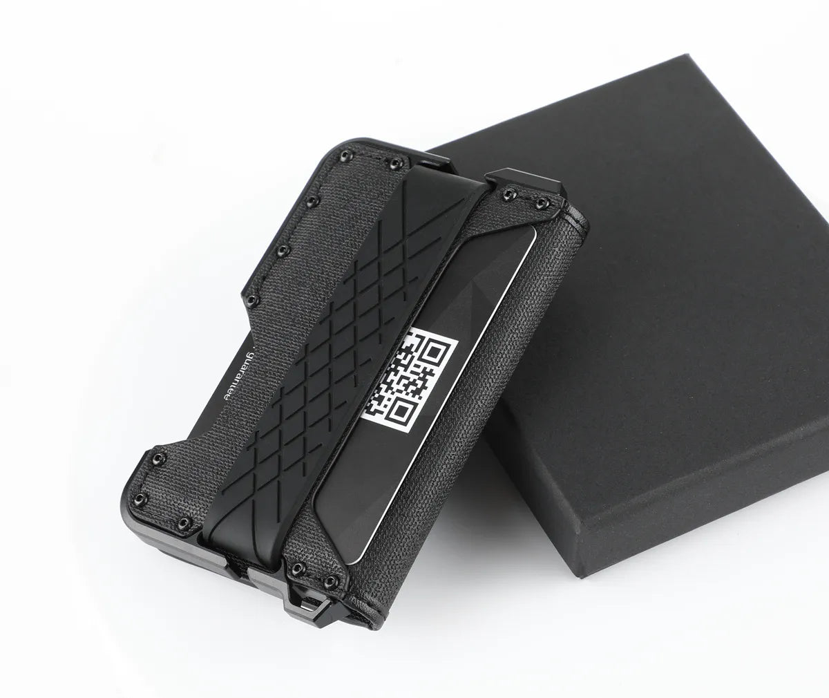 Leather RFID Aluminum Alloy Card Holder