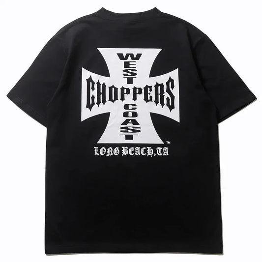 Black American Fashion Chopper T-shirt
