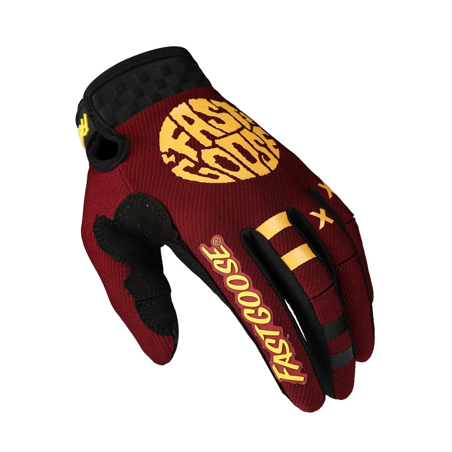 Full Finger Skull Design Motorcycle Gloves