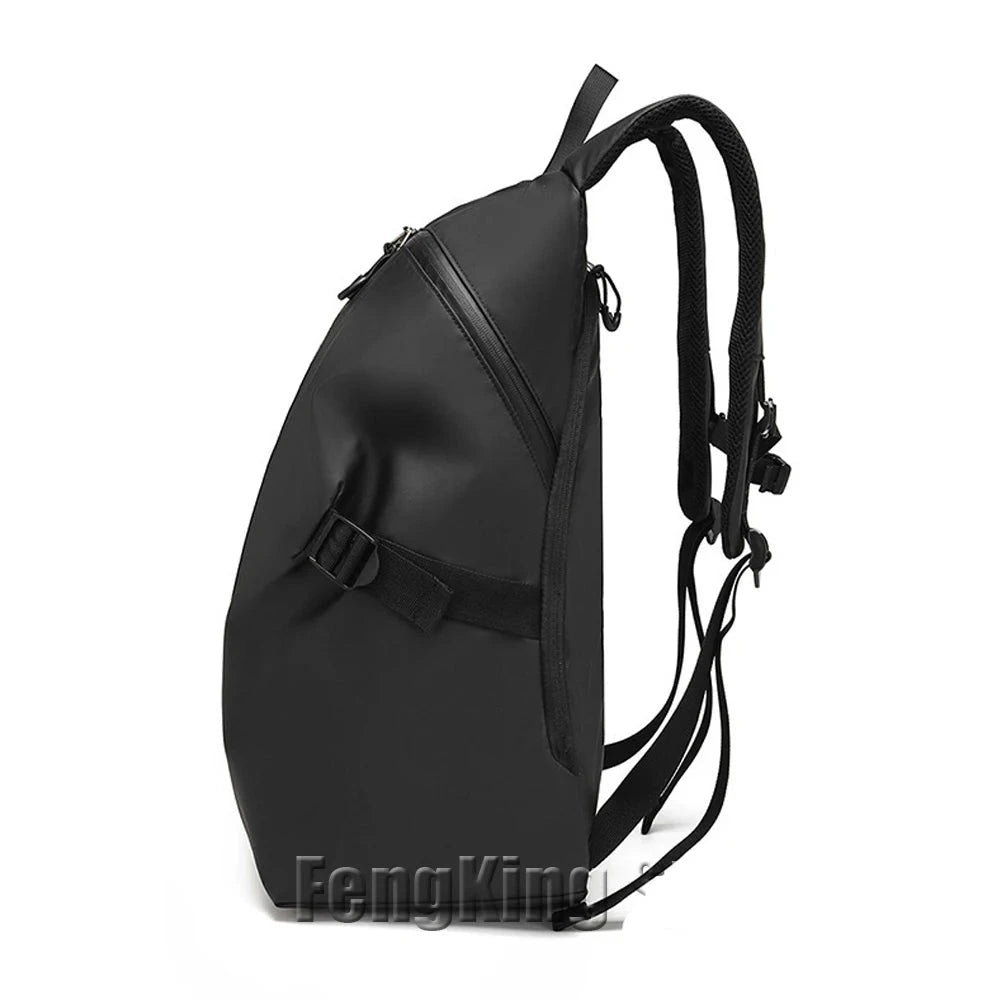 Black H D Logo Waterproof Motorcycle Backpack