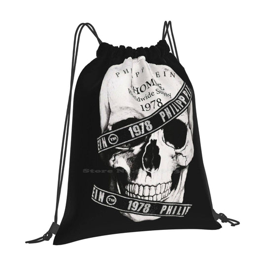 Black Skull Backpack