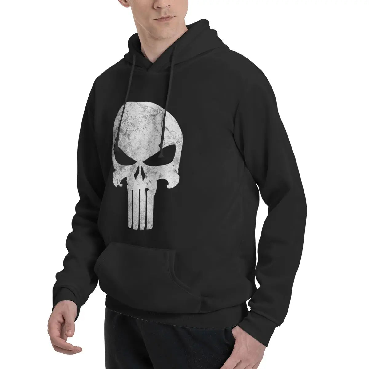 Punisher Skull Grunge Warm Pullovers