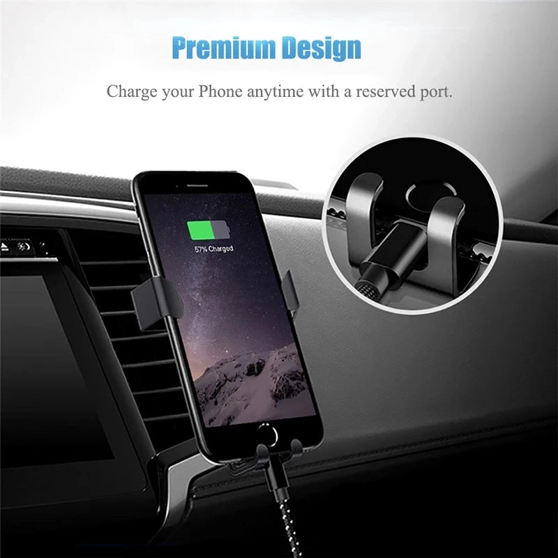 Auto Air Vent Mount Clip Bracket Cell Holder For Car