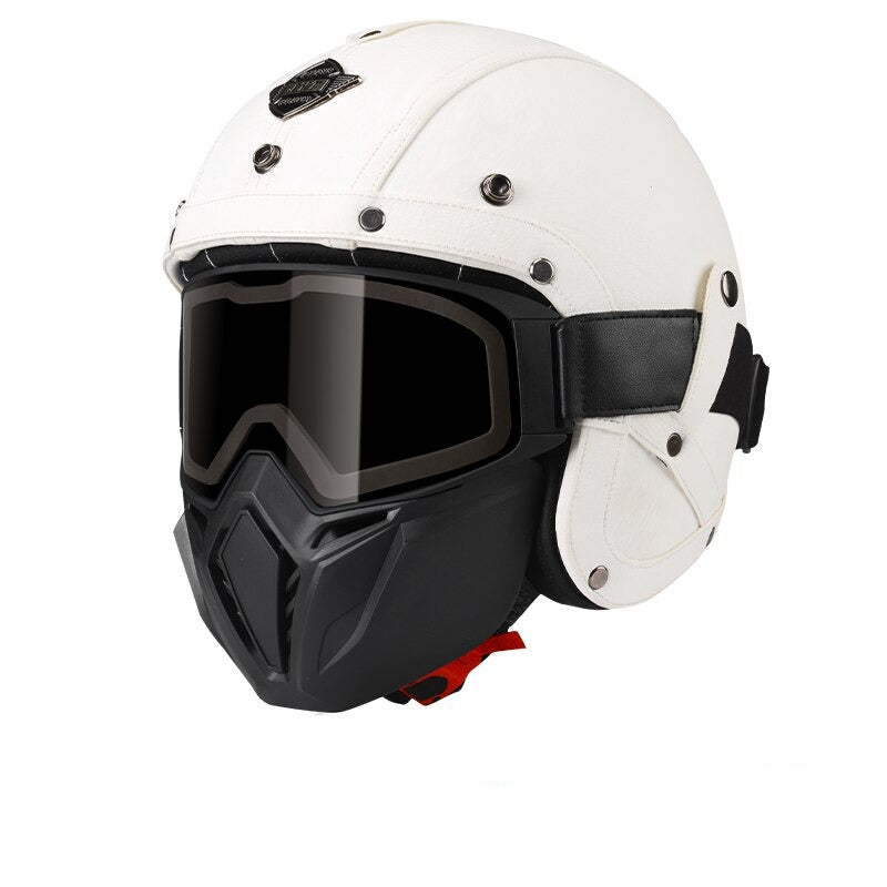 3/4 Open Face Sun Visor Motorcycle Helmet