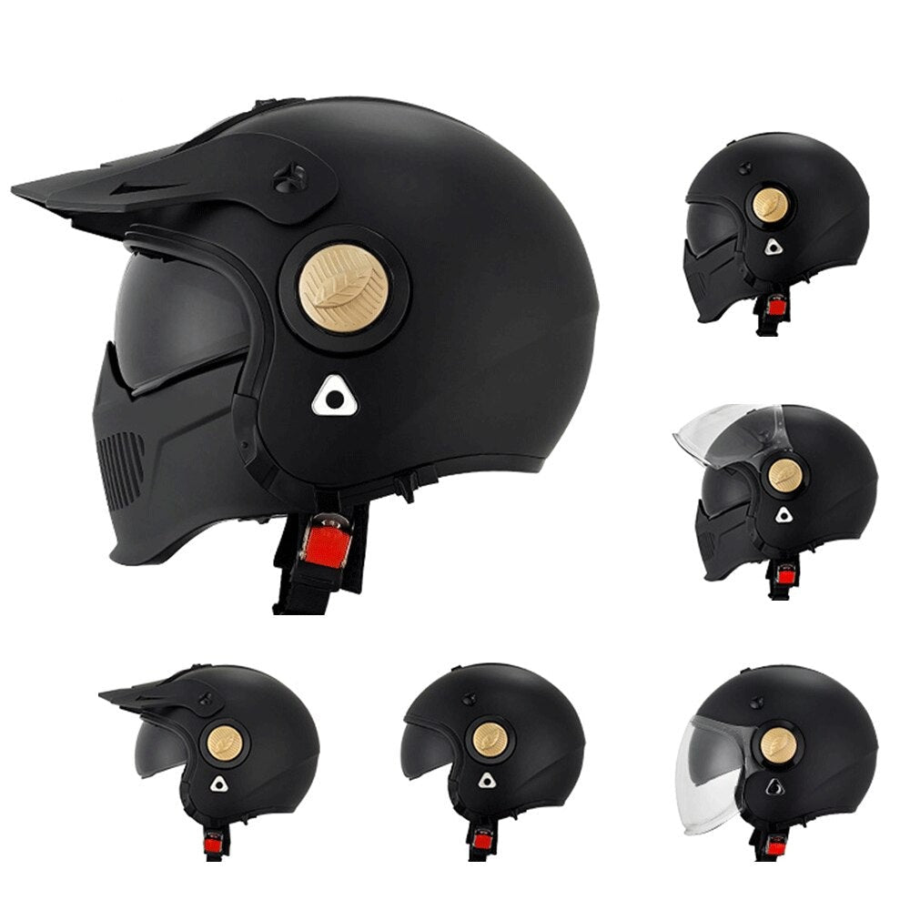 Open Full Face Helmet Detachable Helmet