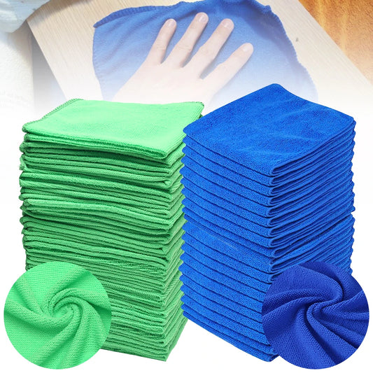 Lint Free Microfiber Cleaning Towel Cloths Reusable