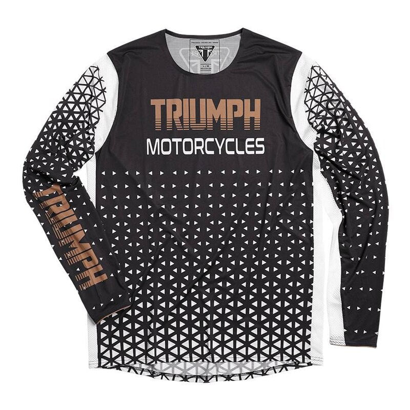 Triumph Logo Design Motorcycle Full Sleeve T-shirts