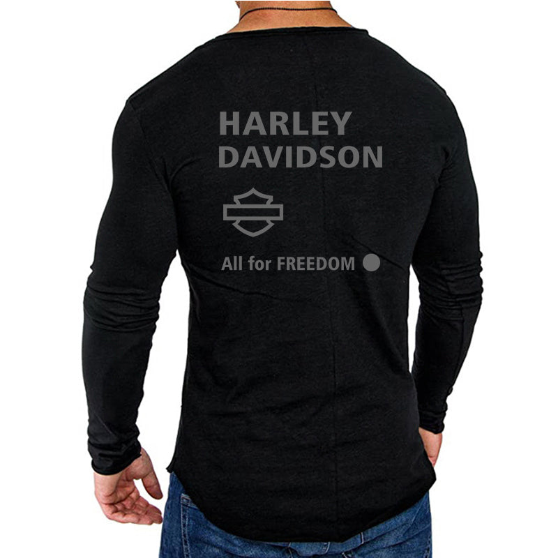 H D Logo Long Sleeve T Shirt