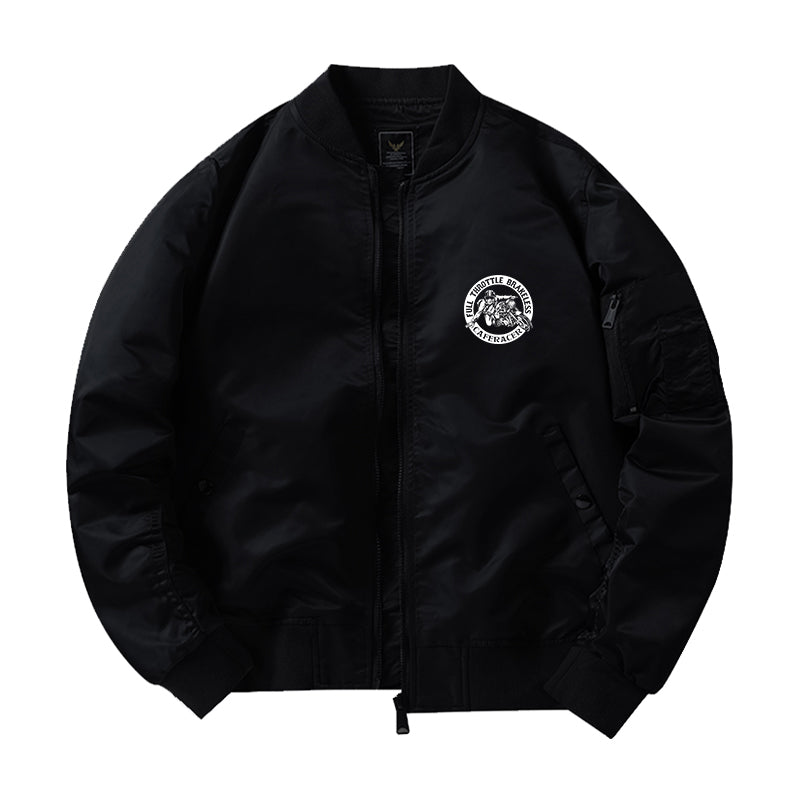 Caferacer Design Flying Zipper Bomber Jacket