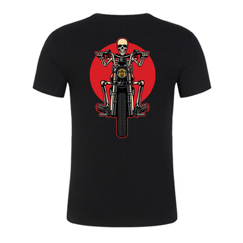 Skull Rider Cotton Half Sleeve T-shirt