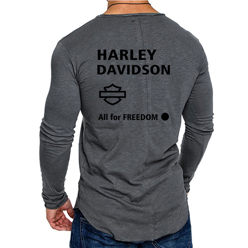 H D Logo Long Sleeve T Shirt