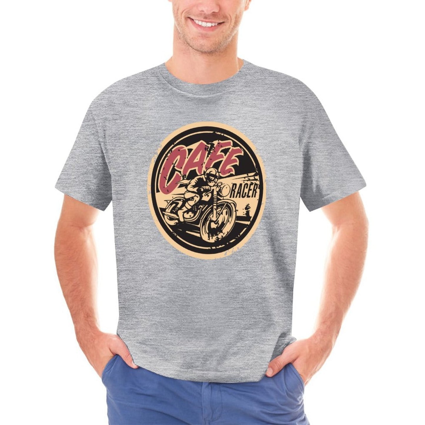 Cafe Racer Full Of Speed Vintage T Shirt