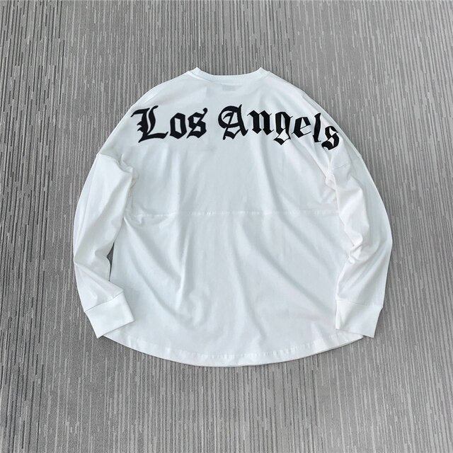 Los Angeles Print Long sleeve Cotton T-shirt