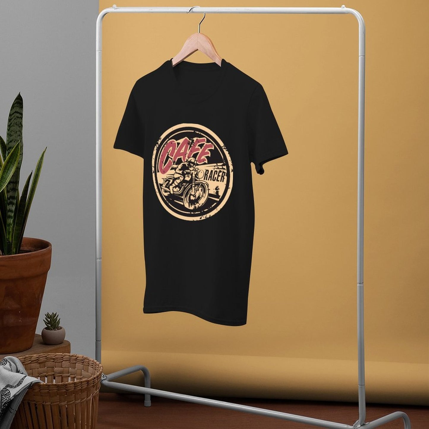 Cafe Racer Full Of Speed Vintage T Shirt