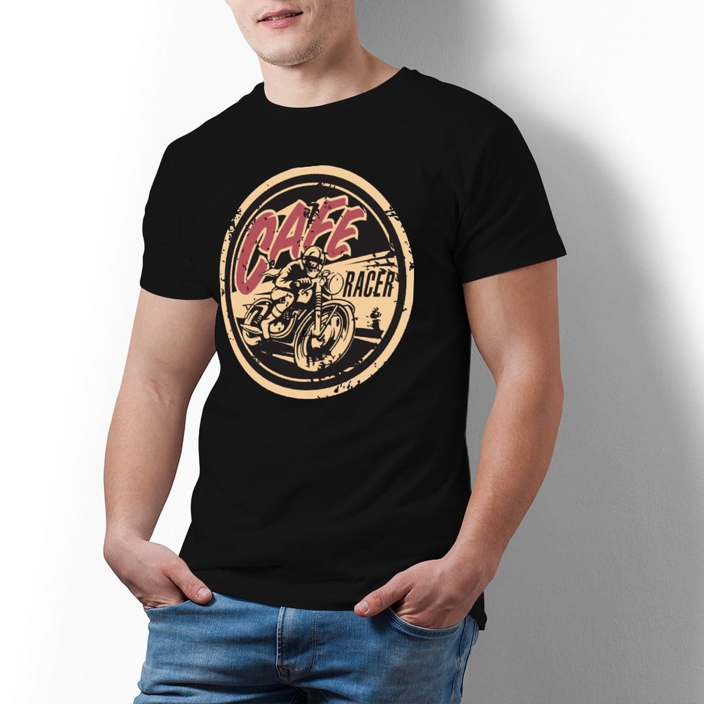 Cafe Racer Full Of Speed Vintage T Shirt