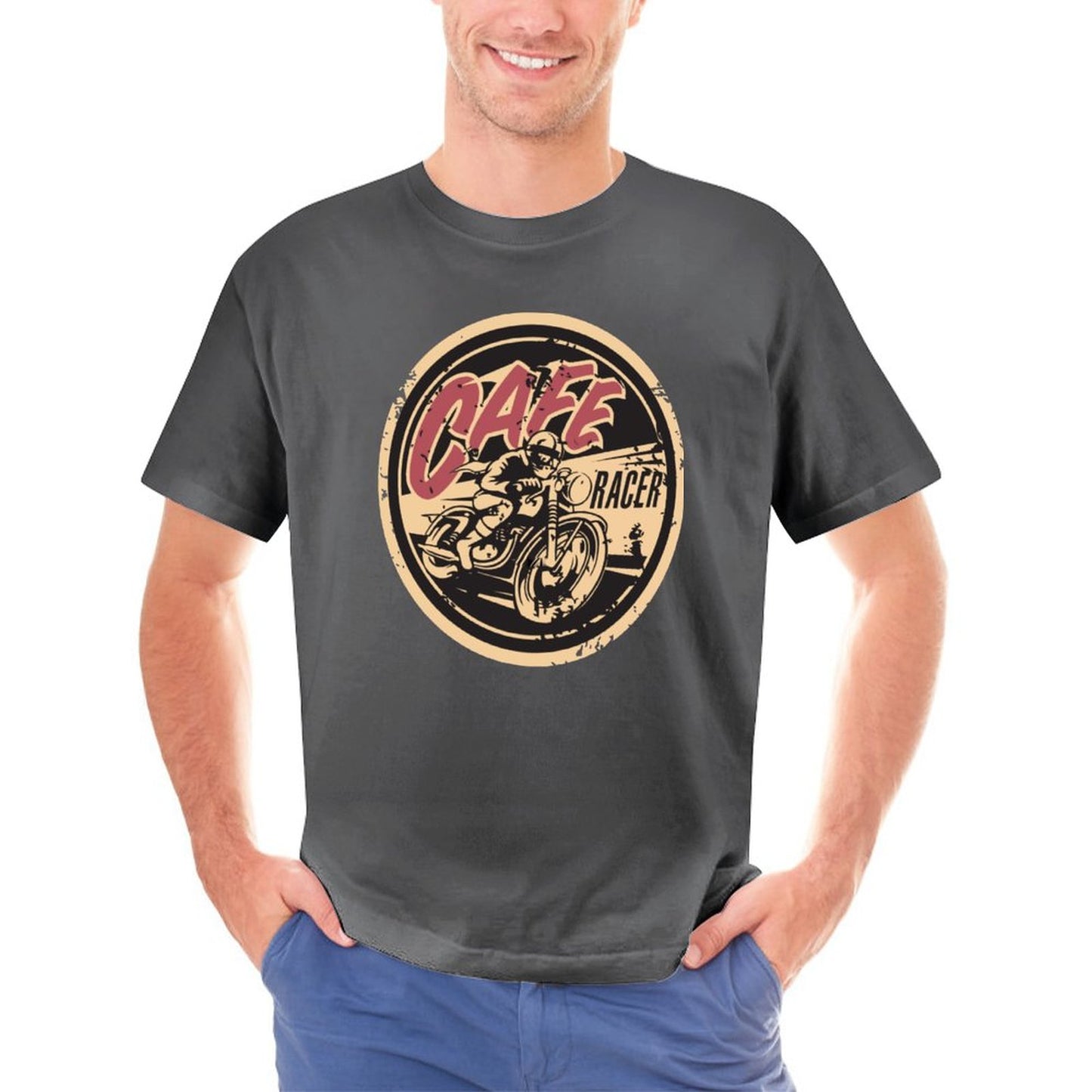 Cafe Racer Full Of Speed Vintage T Shirt