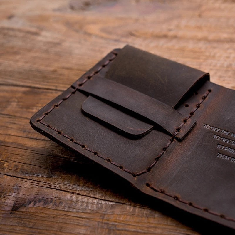 Handmade Vintage Genuine Leather Wallet