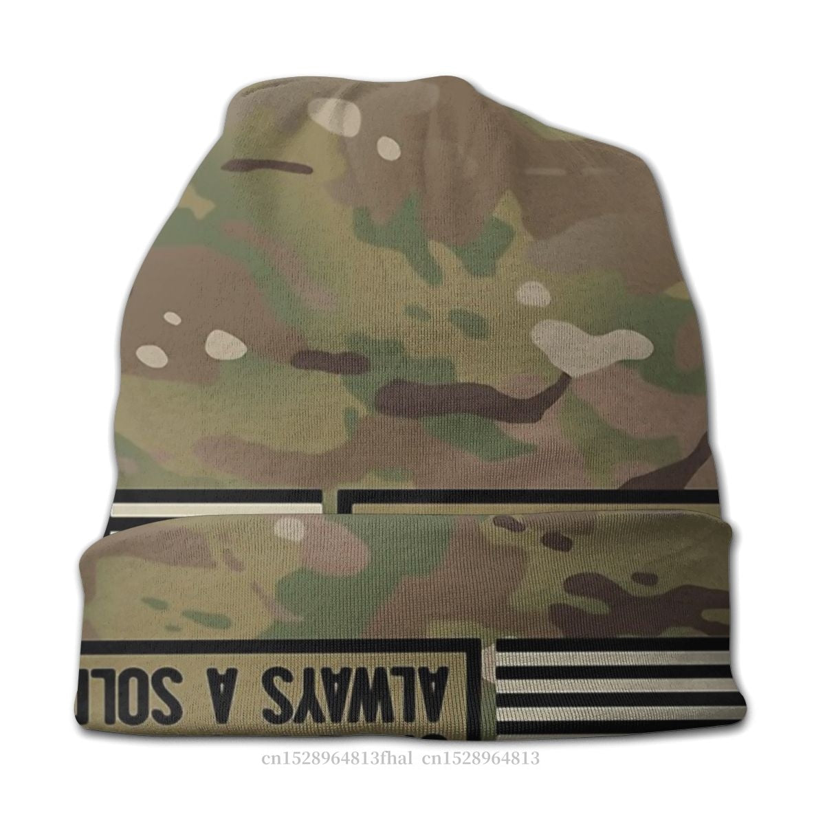 Always A Soldier Camouflage Army Beanies