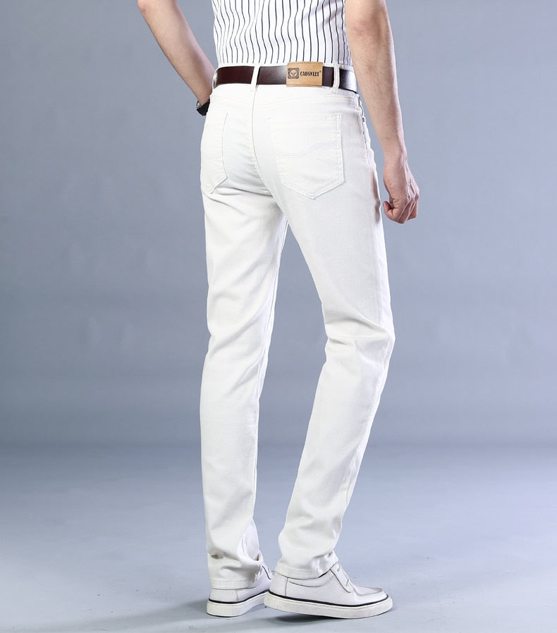 Stylish Stretch Denim Jeans Trousers